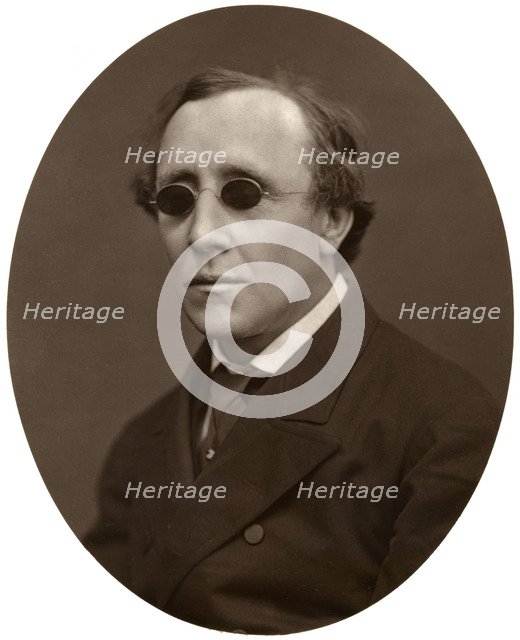 Henry Fawcett, MP, Professor of Political Economy at Cambridge University, 1876.Artist: Lock & Whitfield