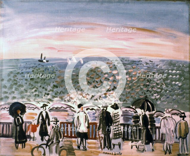 'The Sea at Sainte-Adresse', 1924. Artist: Raoul Dufy