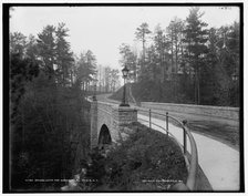 Bridge over the Cascadilla, N.Y., between 1890 and 1901. Creator: Unknown.