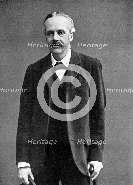Arthur James Balfour, 1st Earl of Balfour, British statesman and Prime Minister, 1912.Artist: London Stereoscopic & Photographic Co