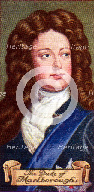 The Duke of Marlborough, taken from a series of cigarette cards, 1935. Artist: Unknown