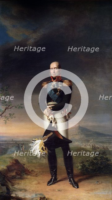 'Portrait of Field Marshal Count Mikhail Barklay-de-Tolli', 1829. Artist: George Dawe