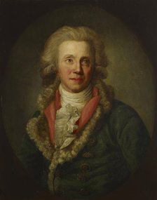 Portrait of the Actor Christian Wilhelm Opitz (1756-1810) . Creator: Graff, Anton (1736-1813).