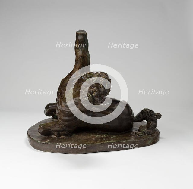 Dying Centaur, modelled c. 1869, cast 1968.  Creator: Joseph Ternbach.