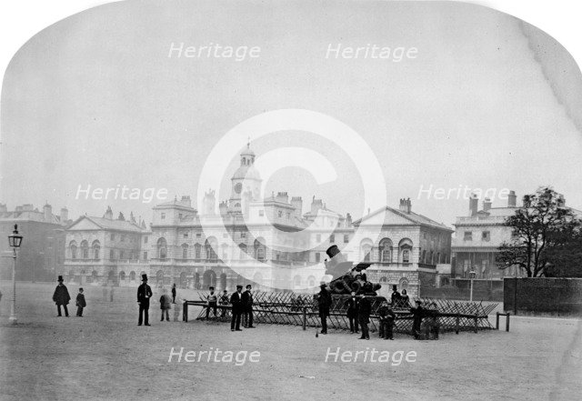 West front of Horse Guards, Westminster, London, c1860. Artist: Roger Fenton