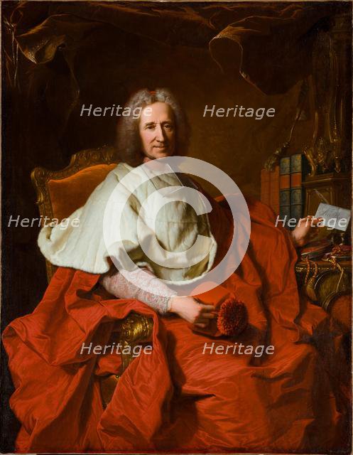 Portrait of Cardinal Guillaume Dubois, 1723. Creator: Hyacinthe Rigaud (French, 1659-1743).