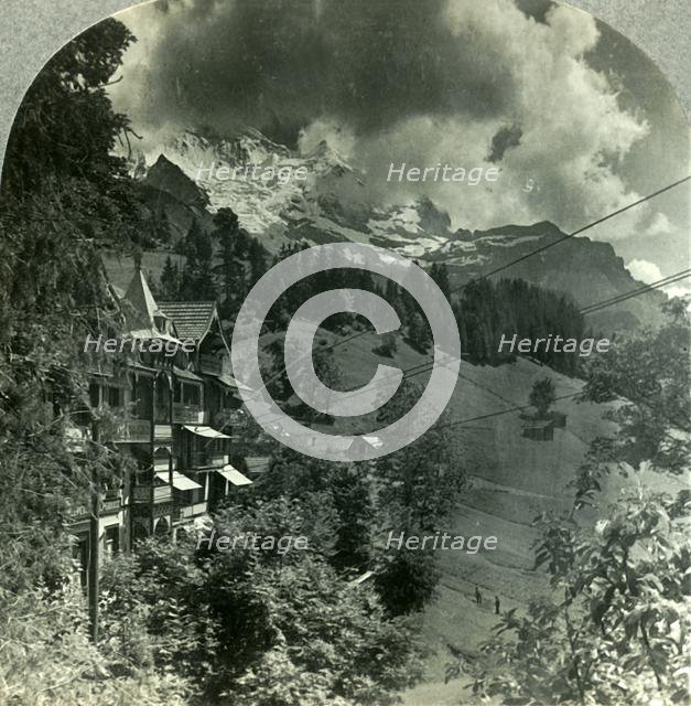 'The Ever-Glorious Jungfrau, Switzerland', c1930s. Creator: Unknown.