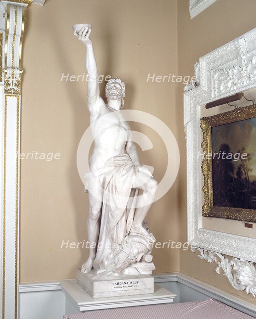 'Sardanapalus', 1861. Artist: Henry Weekes