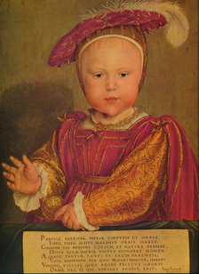 'Edward VI as Prince of Wales', c1538. Artist: Hans Holbein the Younger.