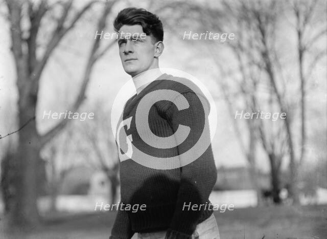 Bob Ellen, Champion Hurdler, Georgetown University, 1911. Creator: Harris & Ewing.