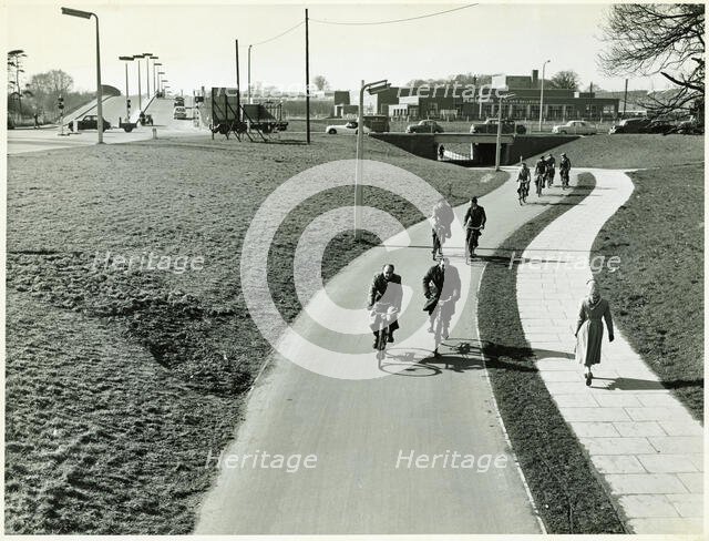 Six Hills Way, Stevenage, Hertfordshire, 1957-1965. Creator: GL Blake.