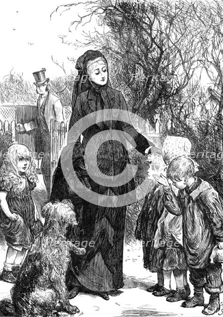 The Rich Widow, 1880. Creator: Unknown.