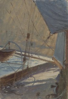 The Alda to starboard, c.1905. Creator: Henry Brokman.