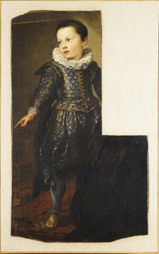 Portrait of Ansaldo Pallavicino as a child, c.1626. Creator: Dyck, Sir Anthonis van (1599-1641).