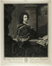 Hyacinthe Rigaud, 1698. Creator: Gerard Edelinck.