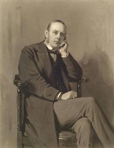 Portrait of Professor John Gardner MD LRCP (Edin), c1840s. Creator: James Faed.