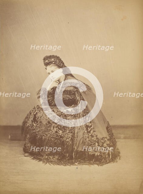 Le Caracul (L'Astrakhan), 1860s. Creator: Pierre-Louis Pierson.