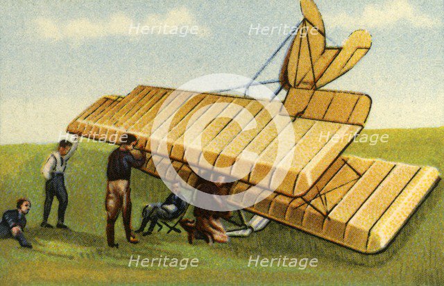 Gutermuth's glider, 1912, (1932). Creator: Unknown.