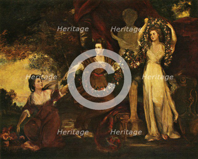 'The Three Graces', 1773, (c1912). Artist: Sir Joshua Reynolds.