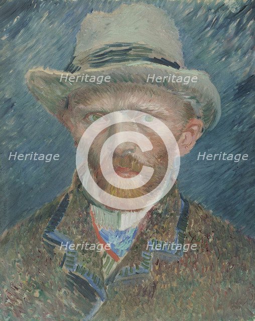 Self-Portrait. Artist: Gogh, Vincent, van (1853-1890)