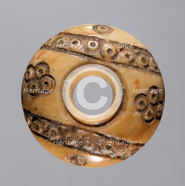 Spindle Whorl, 700s - 900s. Creator: Unknown.