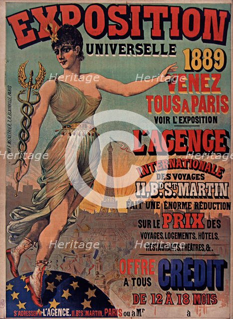 Exposition universelle de 1889, 1888-1889. Creator: Anonymous.