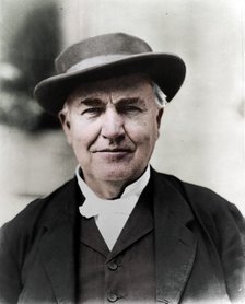 Thomas Edison, 1914. Artist: Unknown.