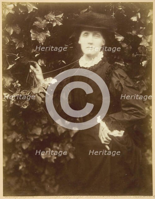 Mrs. Herbert Duckworth ("She Walks in Beauty"), September, 1874. Creator: Julia Margaret Cameron.