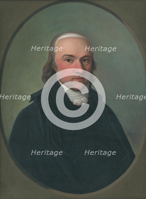 Evangelical preacher Stefan Mihályi Kovács from Kosice, 1804. Creator: Ján Jakub Stunder.