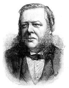 The late Dr. Wylde, musical composer, 1890. Creator: Unknown.