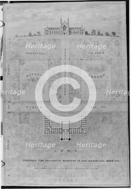 A. J. Davis, Scrapbook V,.n.d., n.d.. Creator: Alexander Jackson Davis.