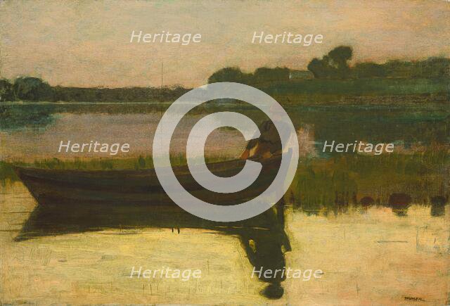 Sunset, c. 1875. Creator: Winslow Homer.