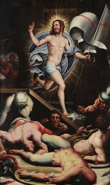 The Resurrection, c1545. Creator: Raffaellino del Colle (1490-1566).