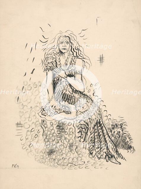 Forest twilight, 1940-1944. Creator: Arnold Peter Weisz-Kubincan.