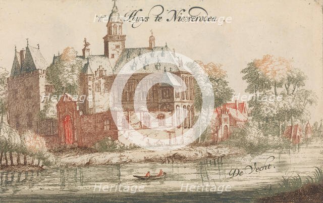 't Huys te Nieweroden', De Vecht' in: Tooneel Der Voornaamste Nederlands Huizen, En Lust ..., n.d.. Creator: Unknown.