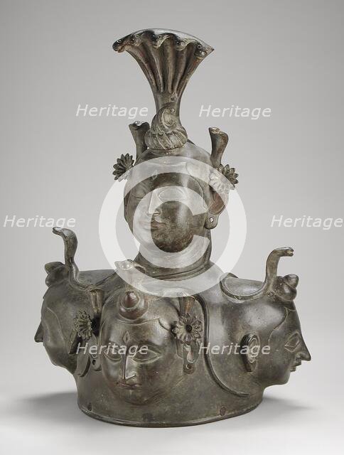 Shivalinga Cover with Five Faces, 16th century. Creator: Unknown.