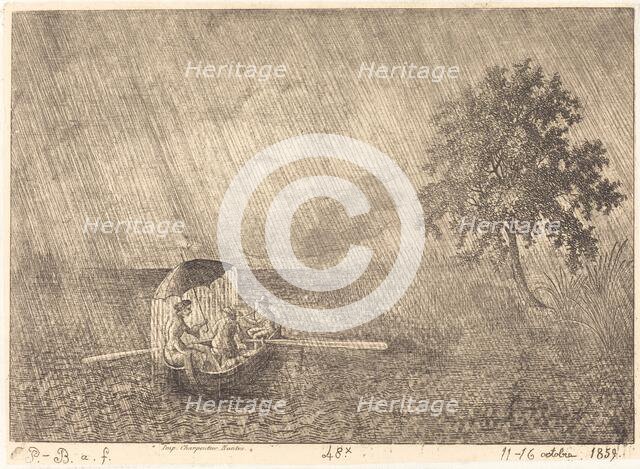 The Big Shower, 1859. Creator: Emmanuel Phélippes-Beaulieu.