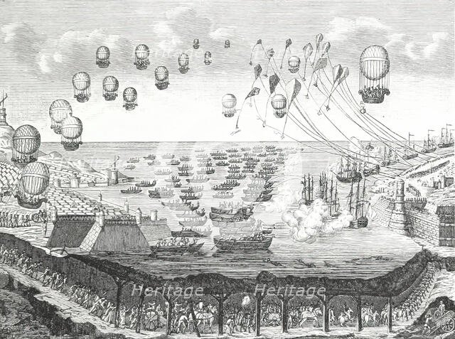 Invasion of England by the French, c1801, (1896). Creator: Unknown.