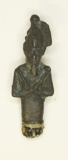 Amulet of the God Osiris, Egypt, Third Intermediate-Late Period (about 1070-332 BCE). Creator: Unknown.