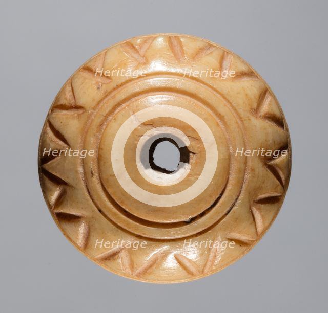 Spindle Whorl, 700s - 900s. Creator: Unknown.