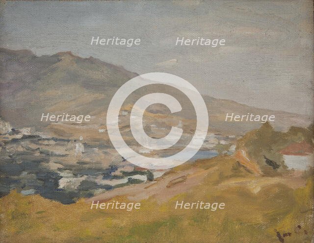 Yalta, The Cycle "From the Travel to the Crimea", 1904. Creator: Jan Ciaglinski.