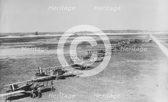 Marines' flying field, Miami, 1918. Creator: Bain News Service.