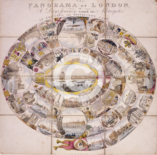 View of London, 1809. Artist: Anon