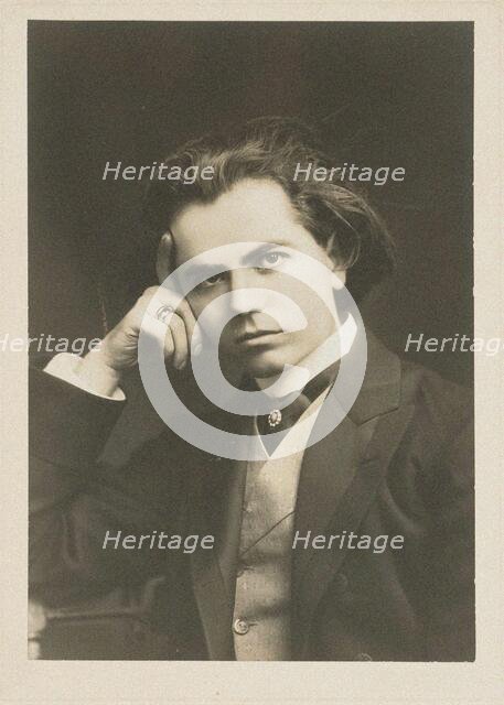 Portrait of the violinist and composer Jan Kubelik (1880-1940) , 1908. Creator: Anonymous.