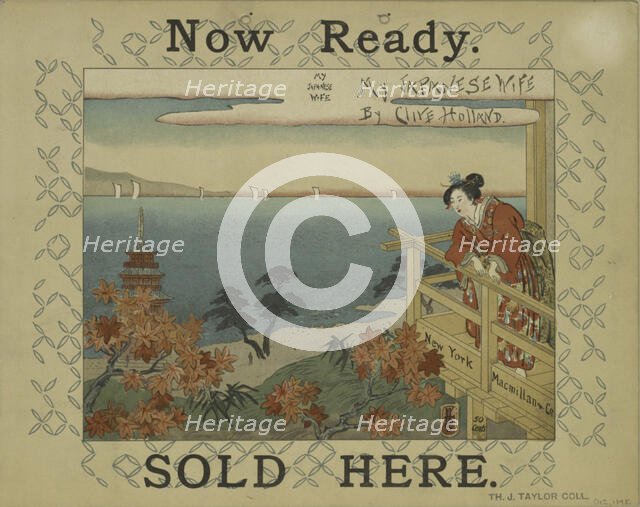 My Japanese wife, c1895. Creator: Unknown.