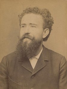 Matha., 1880s-90s. Creator: Alphonse Bertillon.