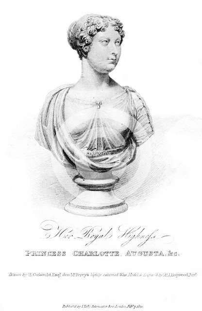 Princess Charlotte Augusta, 1820. Artist: J Hopwood