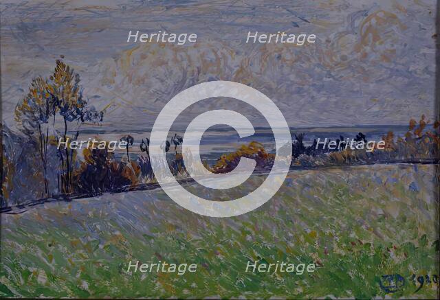 Landscape - Lyme Regis, 1920. Creator: Lucien Pissarro.