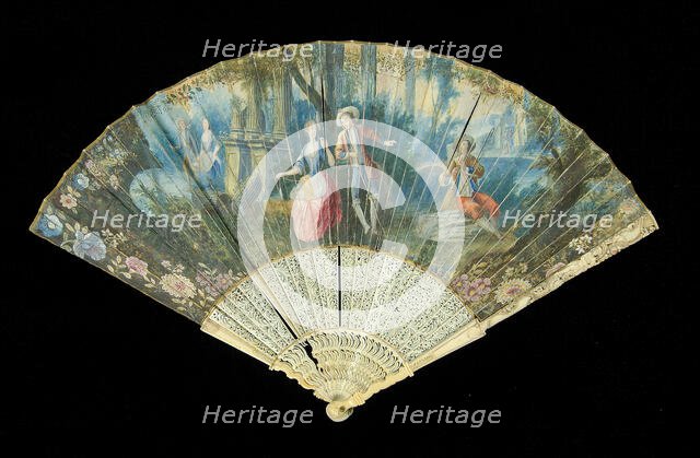 Fan, European, fourth quarter 18th century. Creator: Unknown.