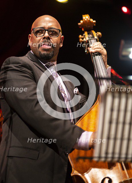 Christian McBride, 2018. Artist: Alan John Ainsworth.